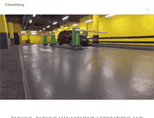 Tablet Screenshot of greenparking.ae